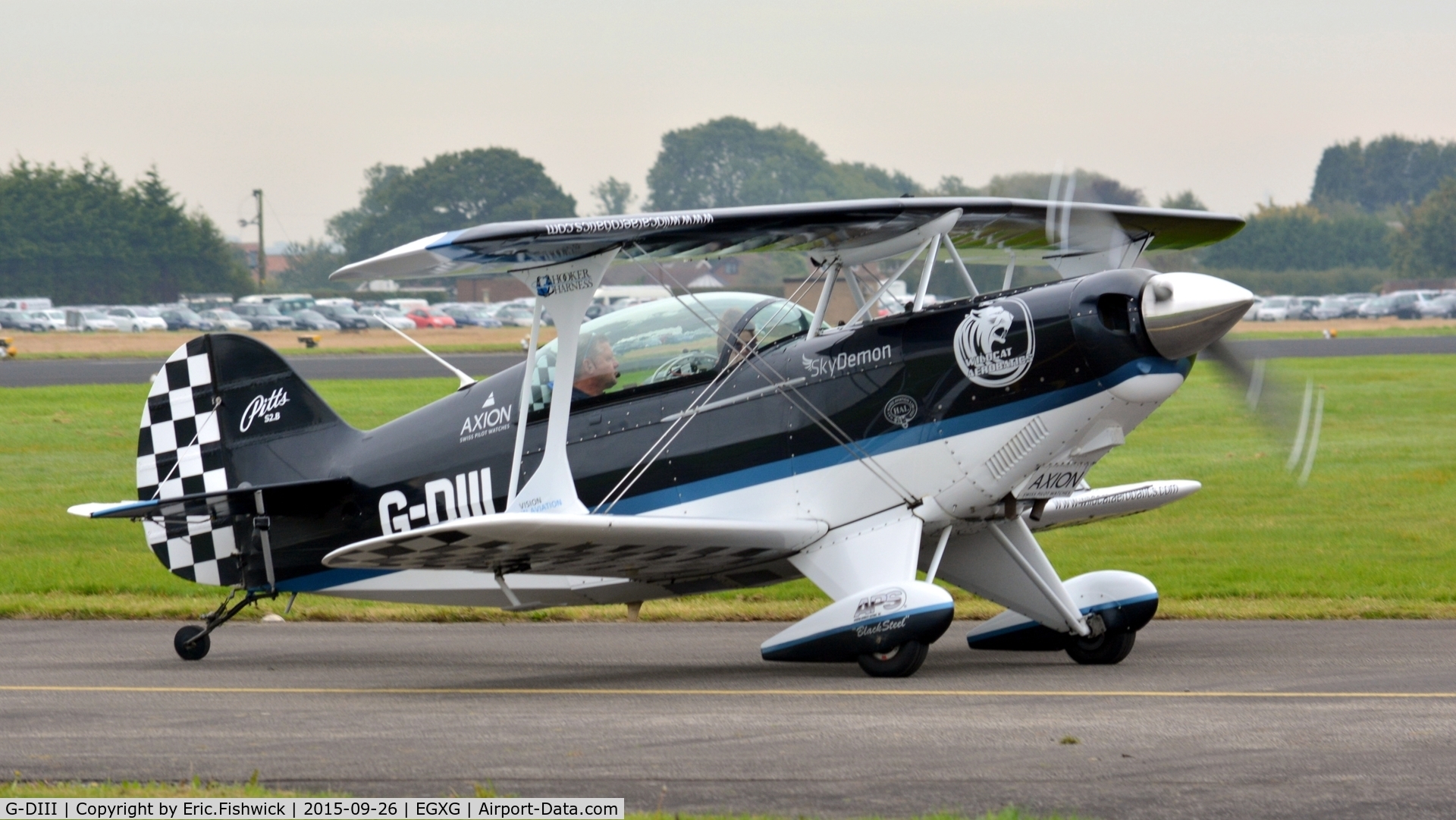 G-DIII, 1989 Christen Pitts S-2B Special C/N 5163, 3. G-DIII at The Yorkshire Air Show, Church Fenton, Sept. 2015.