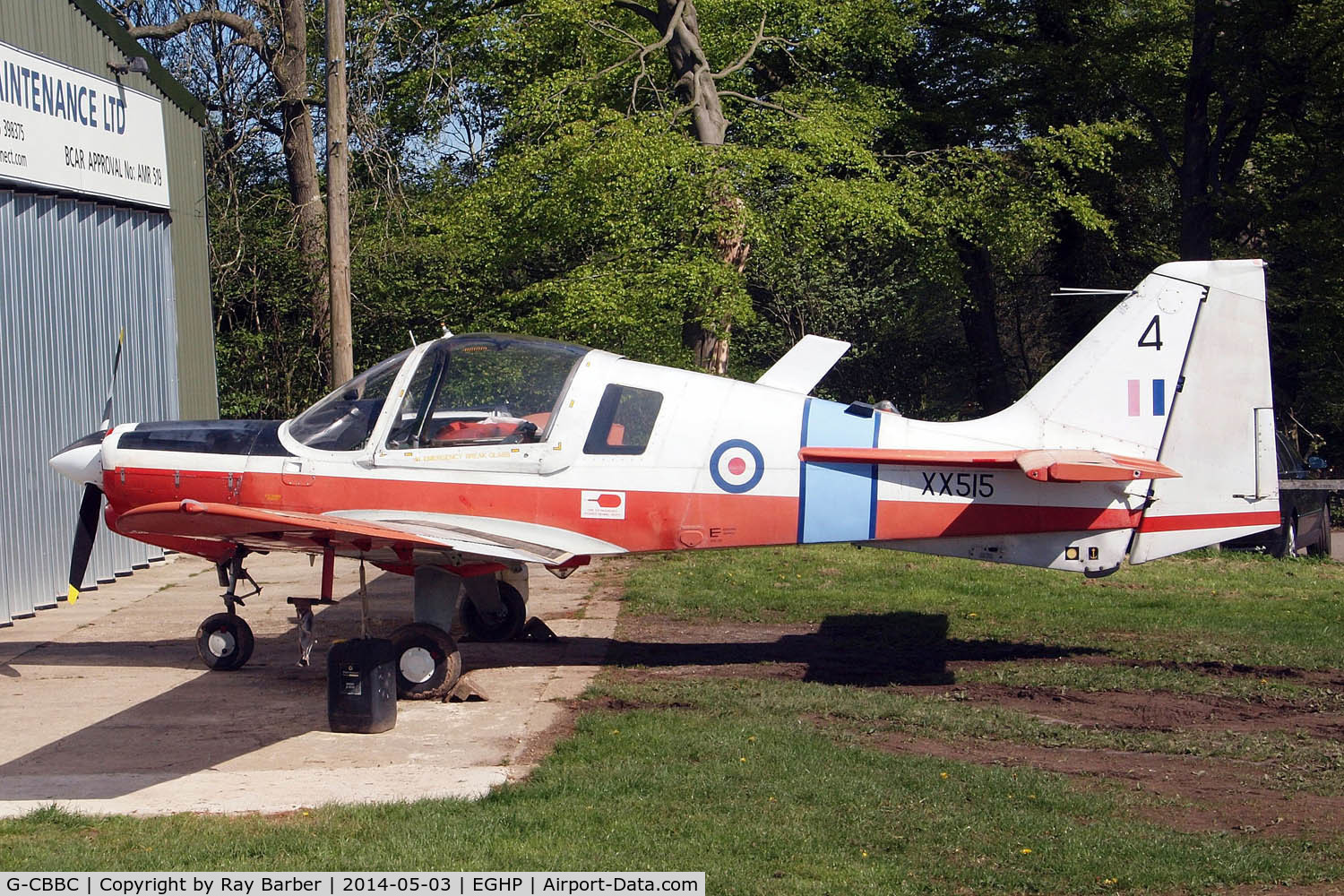 G-CBBC, 1973 Scottish Aviation Bulldog T.1 C/N BH120/201, Scottish Aviation SA.120 Bulldog T.1 [BH120/201] Popham~G 03/05/2015