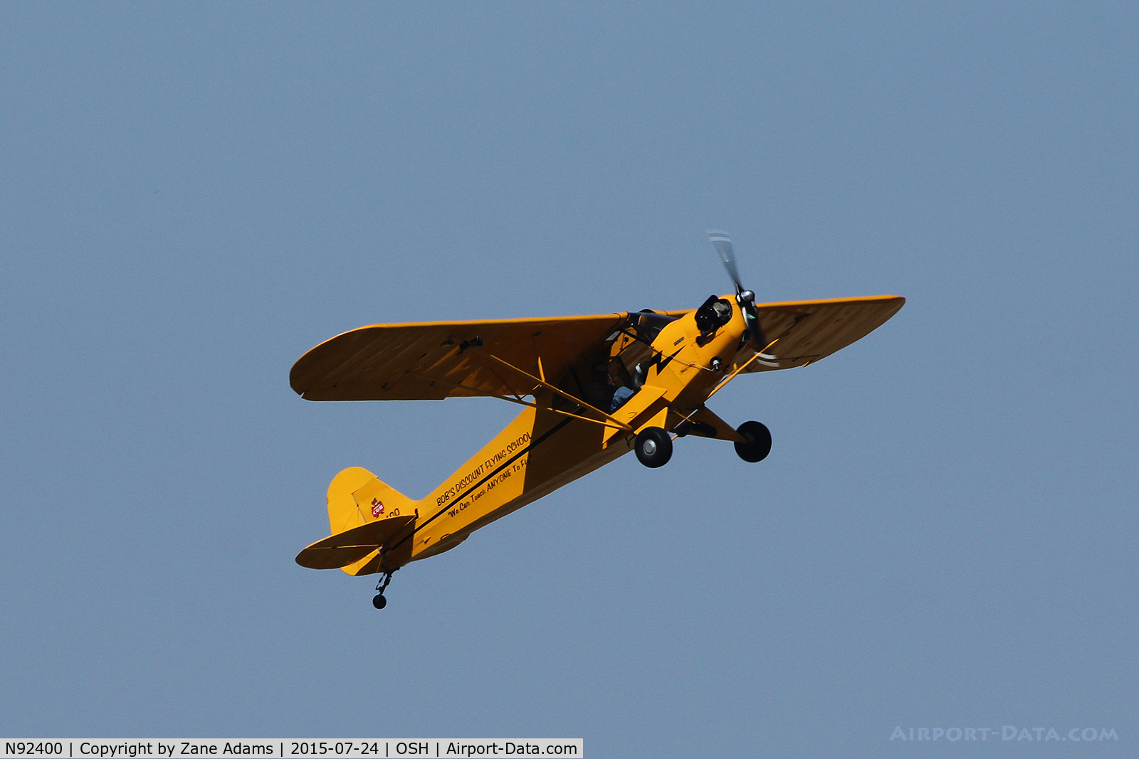 N92400, 1946 Piper J3C-65 Cub Cub C/N 16862, 2015 EAA AirVenture - Oshkosh, Wisconsin
