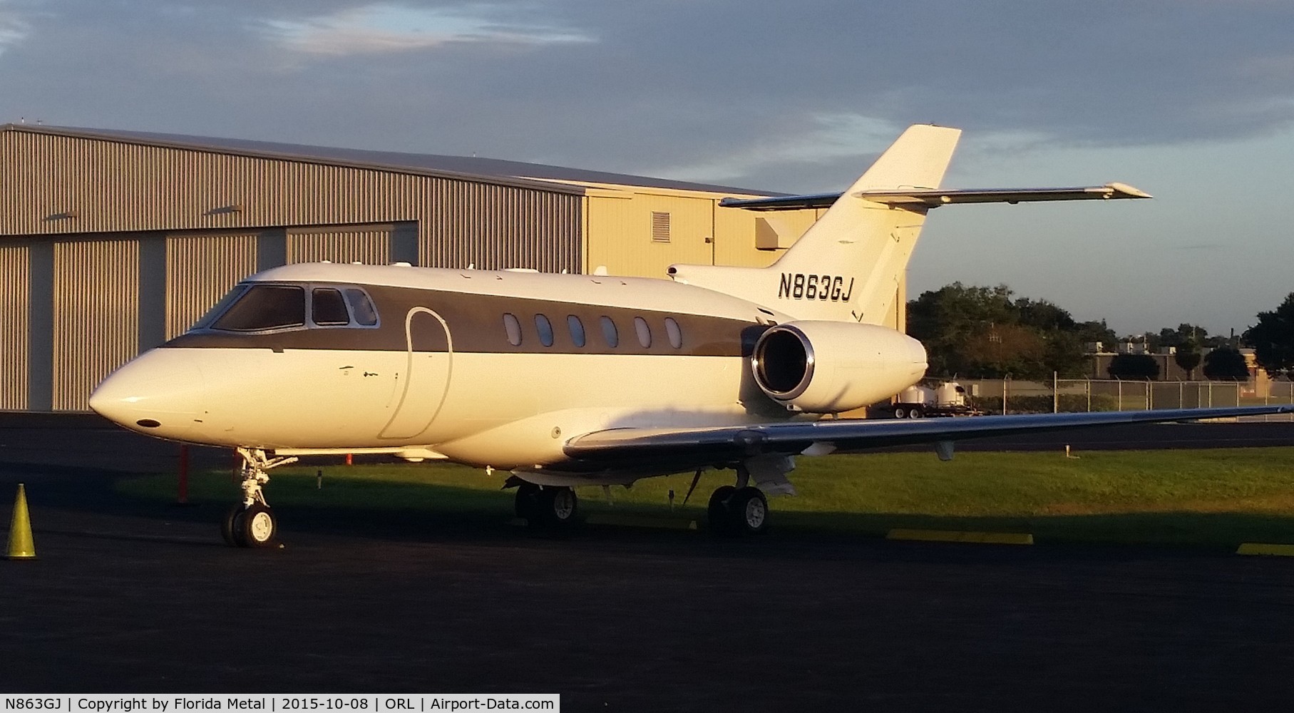 N863GJ, 2003 Raytheon Hawker 800XP C/N 258663, Hawker 800XP