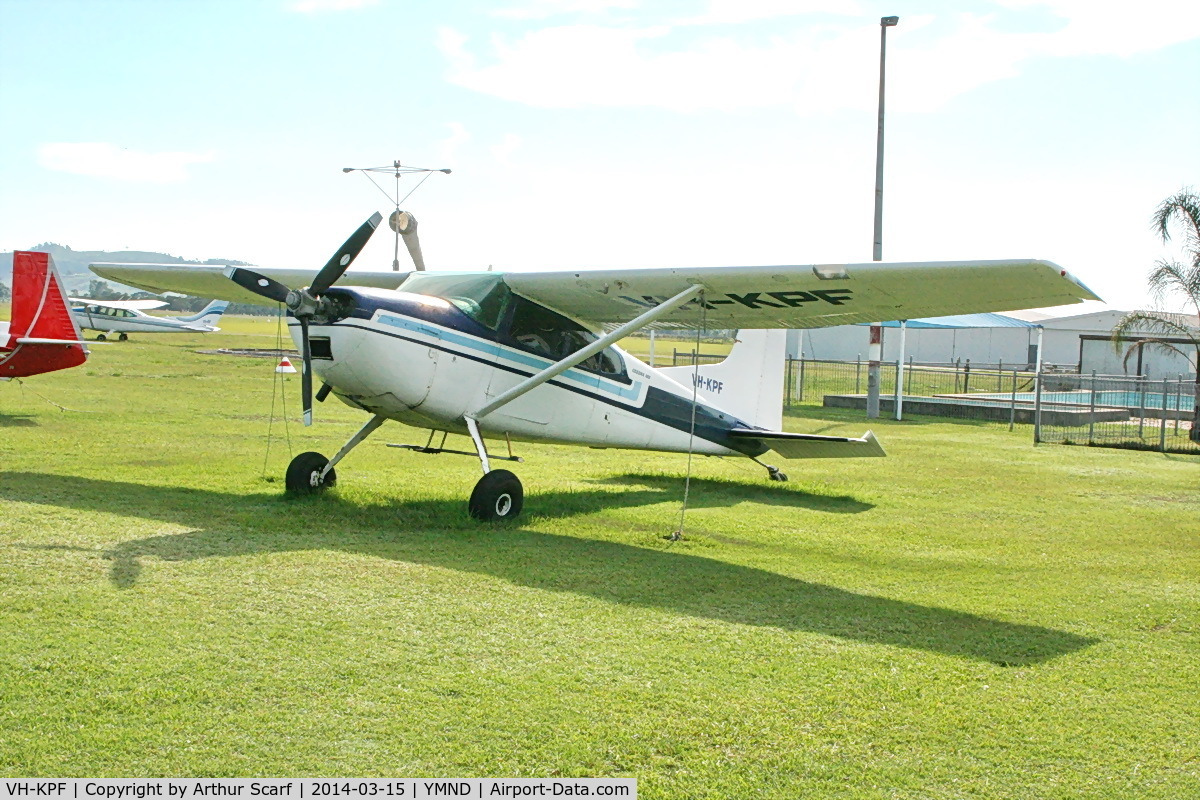 VH-KPF, 1970 Cessna A185E Skywagon 185 C/N 18501771, VH-KPF Maitland Airport Rutherford NSW 2014
