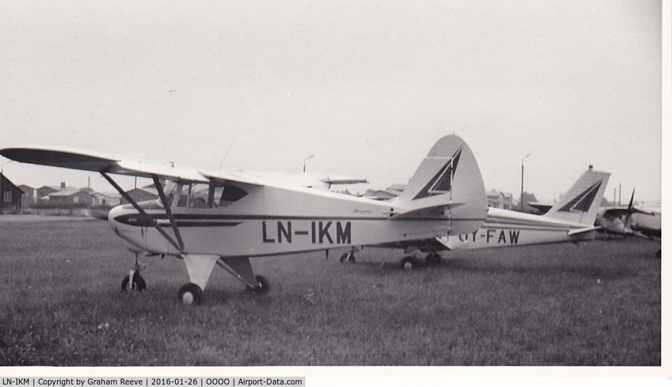 LN-IKM, 1962 Piper PA-22-108 Colt Colt C/N 22-9388, Recently discovered photograph.