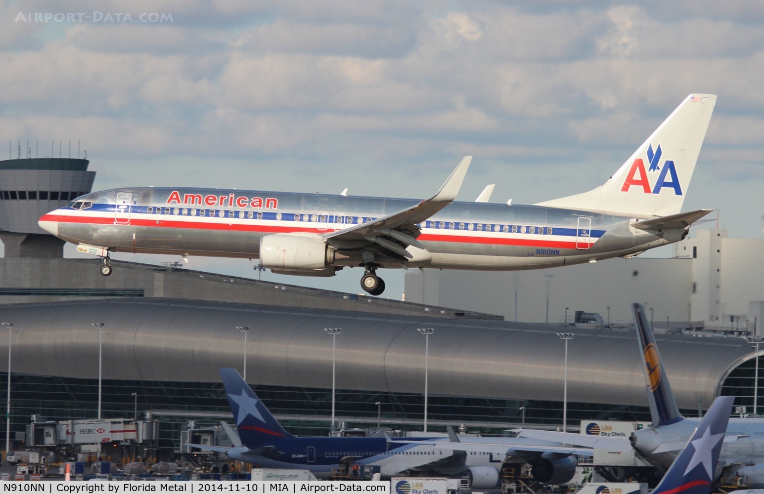 N910NN, 2012 Boeing 737-823 C/N 31160, American