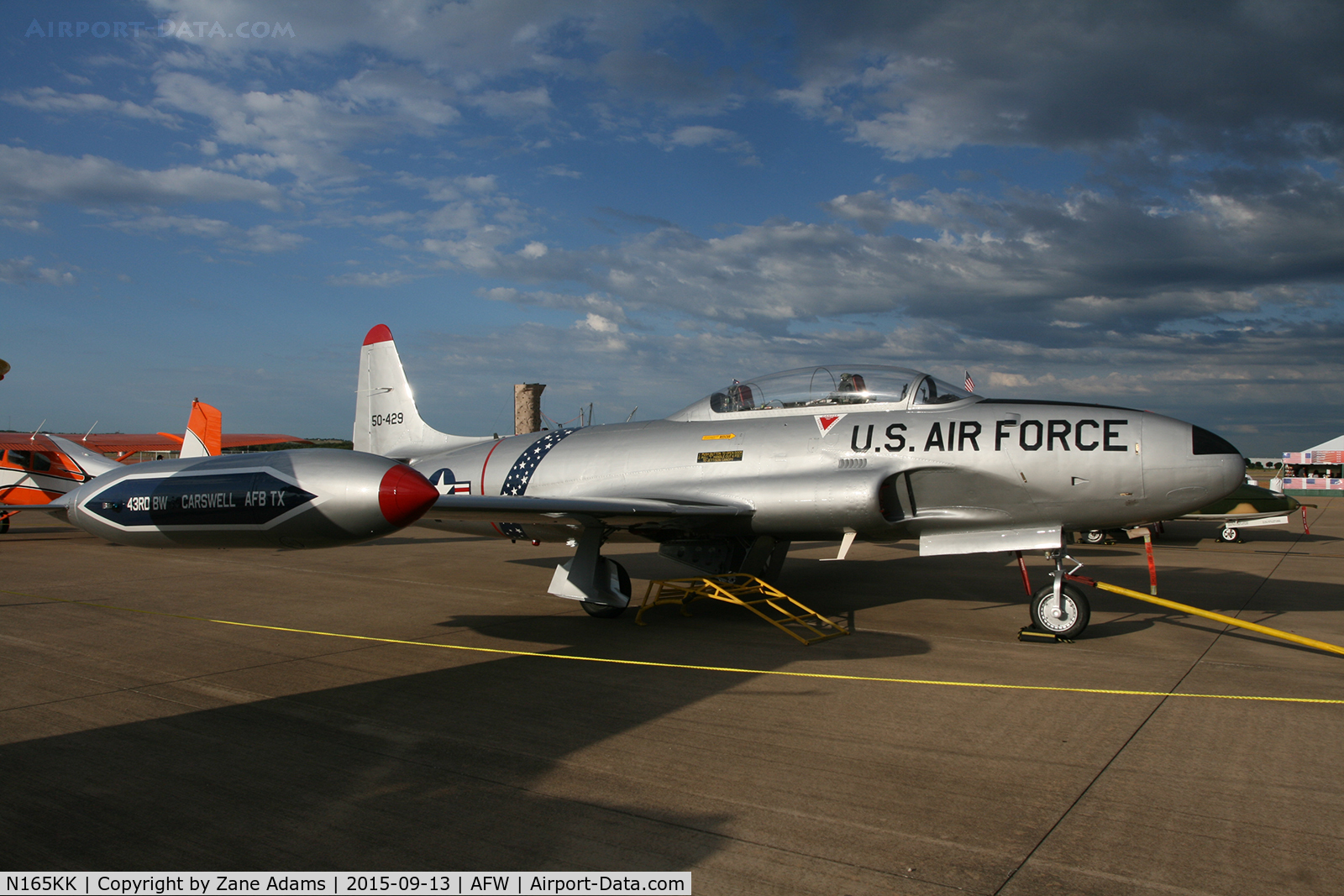N165KK, Canadair CT-133 Silver Star 3 C/N T33-165, At the 2015 Alliance Airshow - Fort Worth, TX