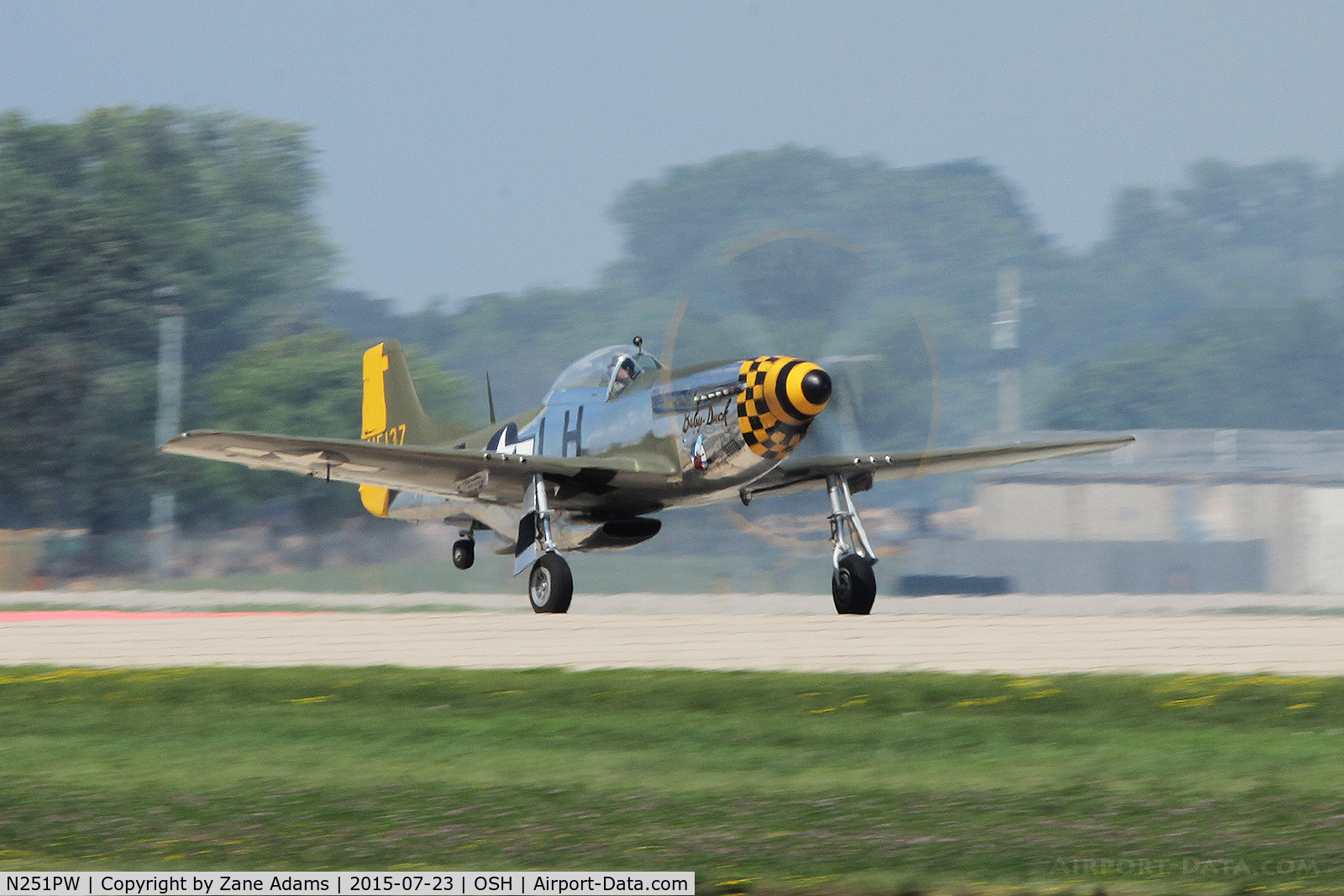 N251PW, 1944 North American P-51D Mustang C/N 122-31945, 2015 EAA AirVenture - Oshkosh, Wisconsin