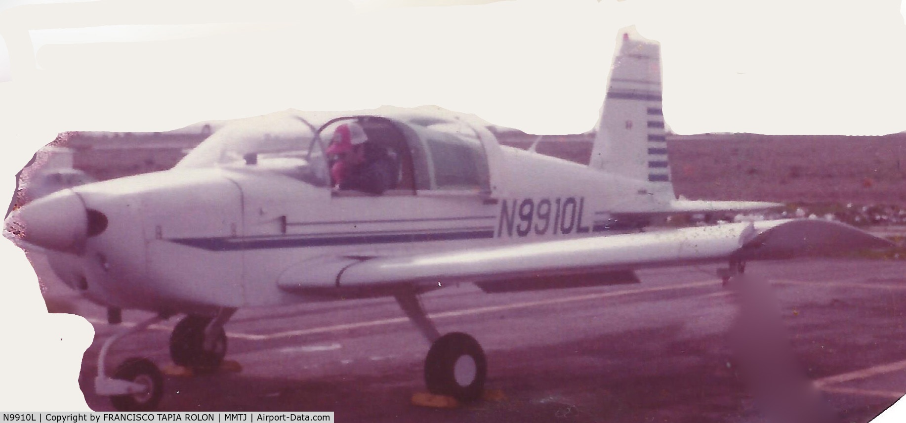 N9910L, 1973 Grumman American AA-1B Trainer C/N AA1B-0210, Permaneció en Tijuana por 3 años