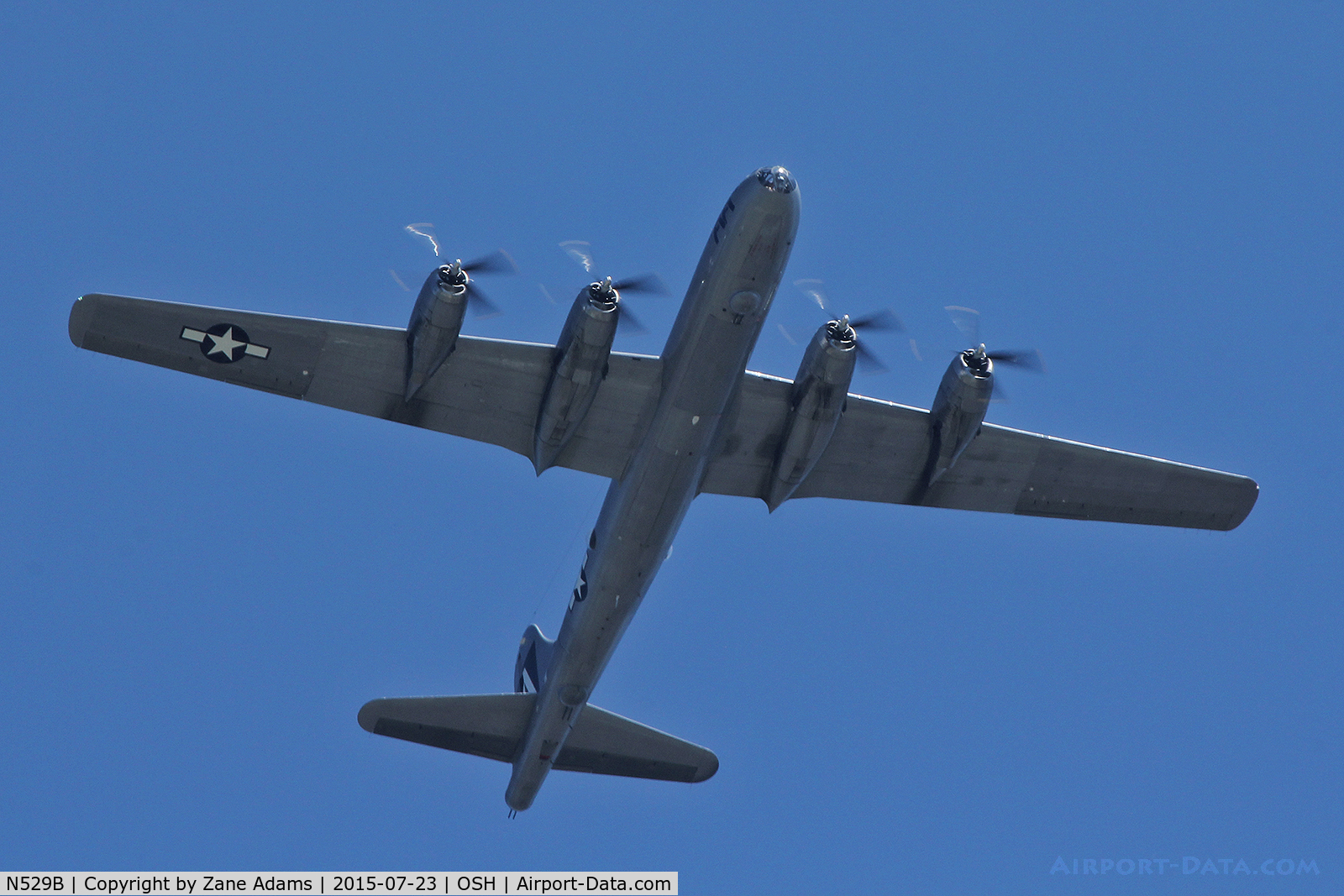 N529B, 1944 Boeing B-29A-60-BN Superfortress C/N 11547, 2015 EAA AirVenture - Oshkosh, Wisconsin