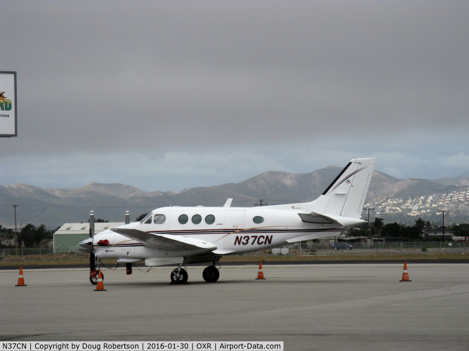 N37CN, 1977 Beech C90 King Air C/N LJ-745, 1977 Beech C90 KING AIR, two P&W(C)PT6A-20A Turboprops, 550 shp each