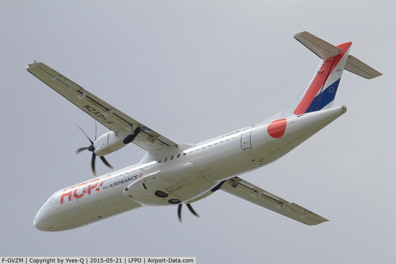 F-GVZM, 1999 ATR 72-212A C/N 590, ATR 72-212A, Take off Rwy 24, Paris-Orly Airport (LFPO-ORY)