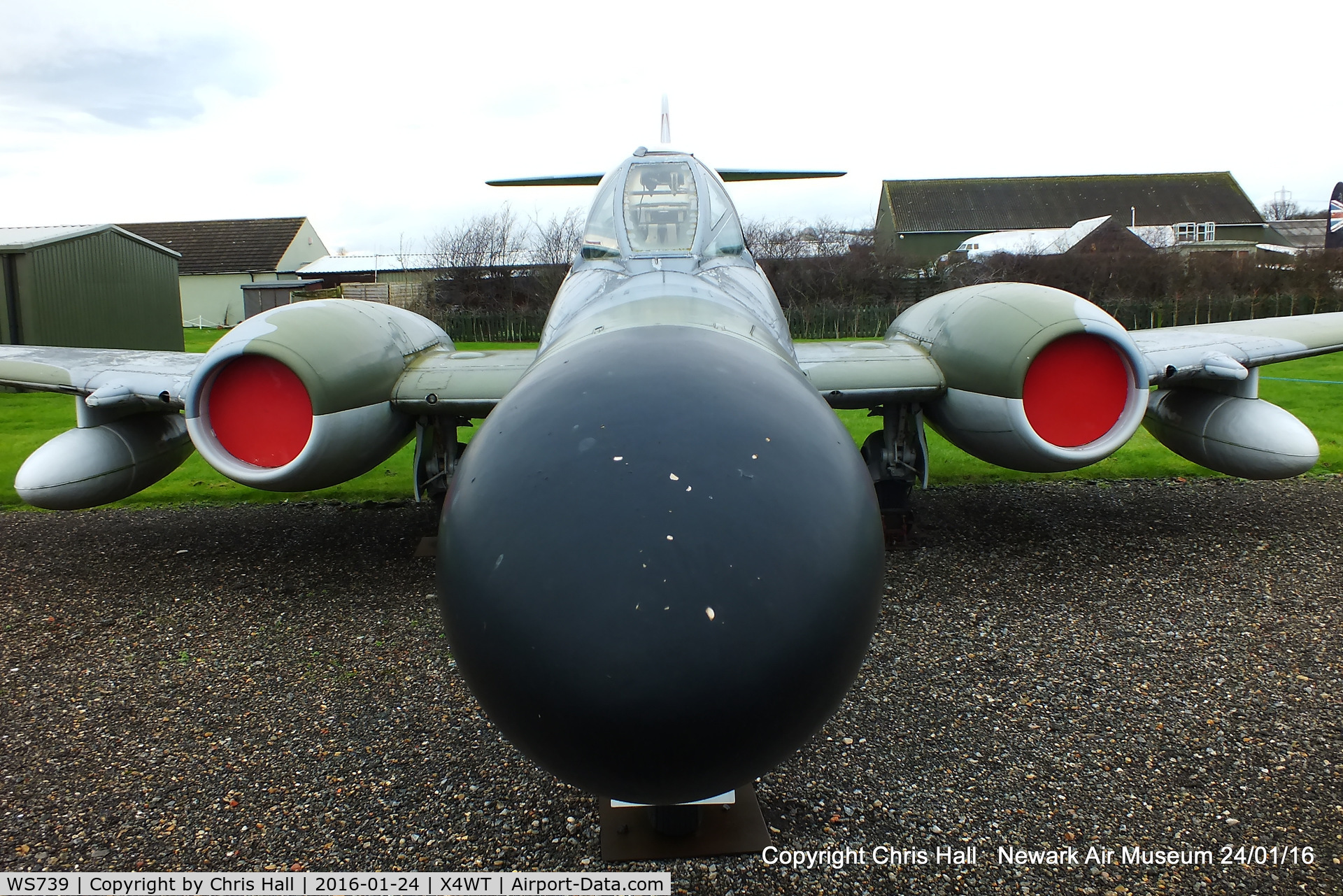 WS739, Gloster Meteor NF(T).14 C/N Not found WS739, at the Newark Air Museum
