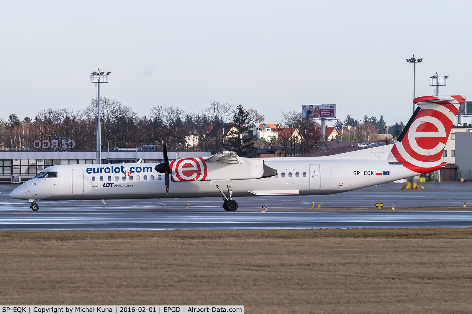 SP-EQK, 2013 Bombardier DHC-8-402Q Dash 8 C/N 4443, Lech Walesa Airport - Gdansk, Poland