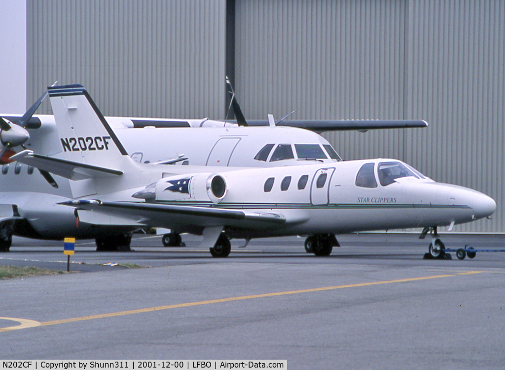 N202CF, 1978 Cessna 501 Citation I/SP C/N 501-0061, Parked at the SIDMI facility...