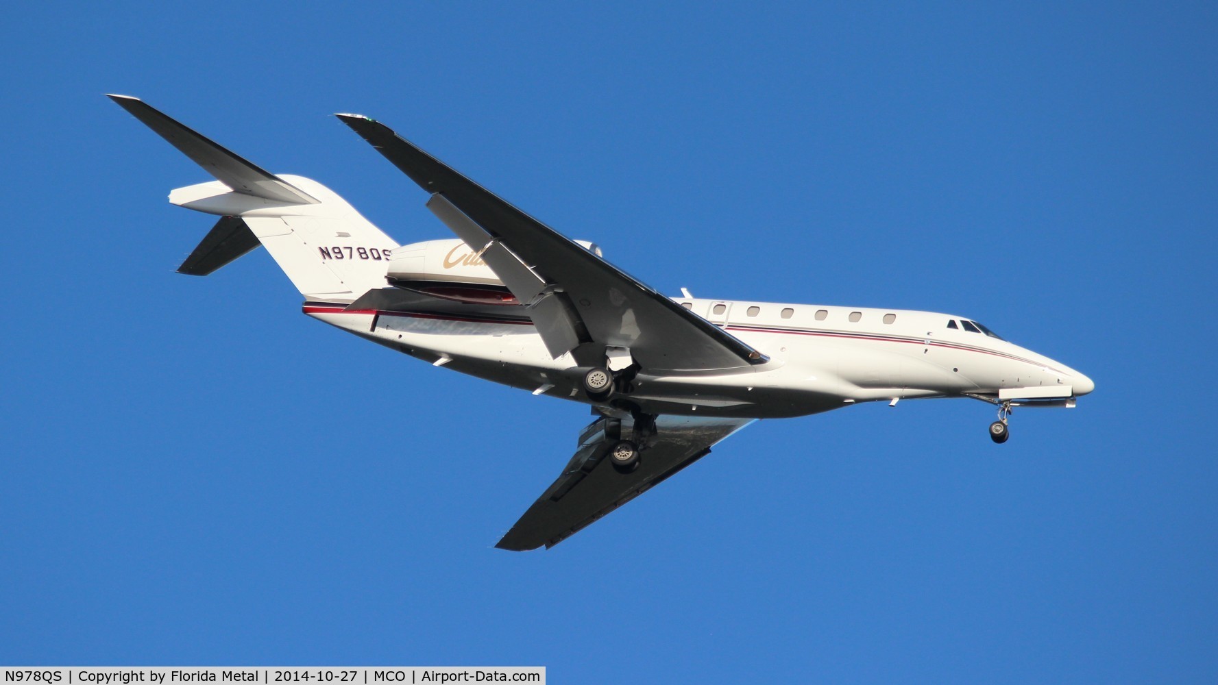 N978QS, 2002 Cessna 750 Citation X Citation X C/N 750-0187, Net Jets