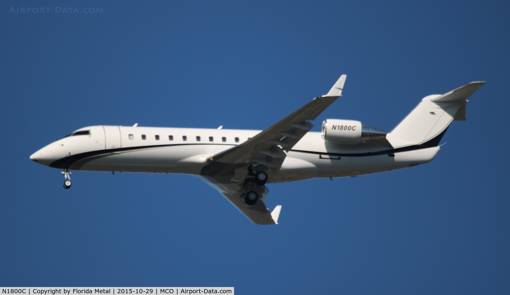 N1800C, 1999 Bombardier Challenger 601-3A (CL-600-2B16) C/N 7351, Challenger 850