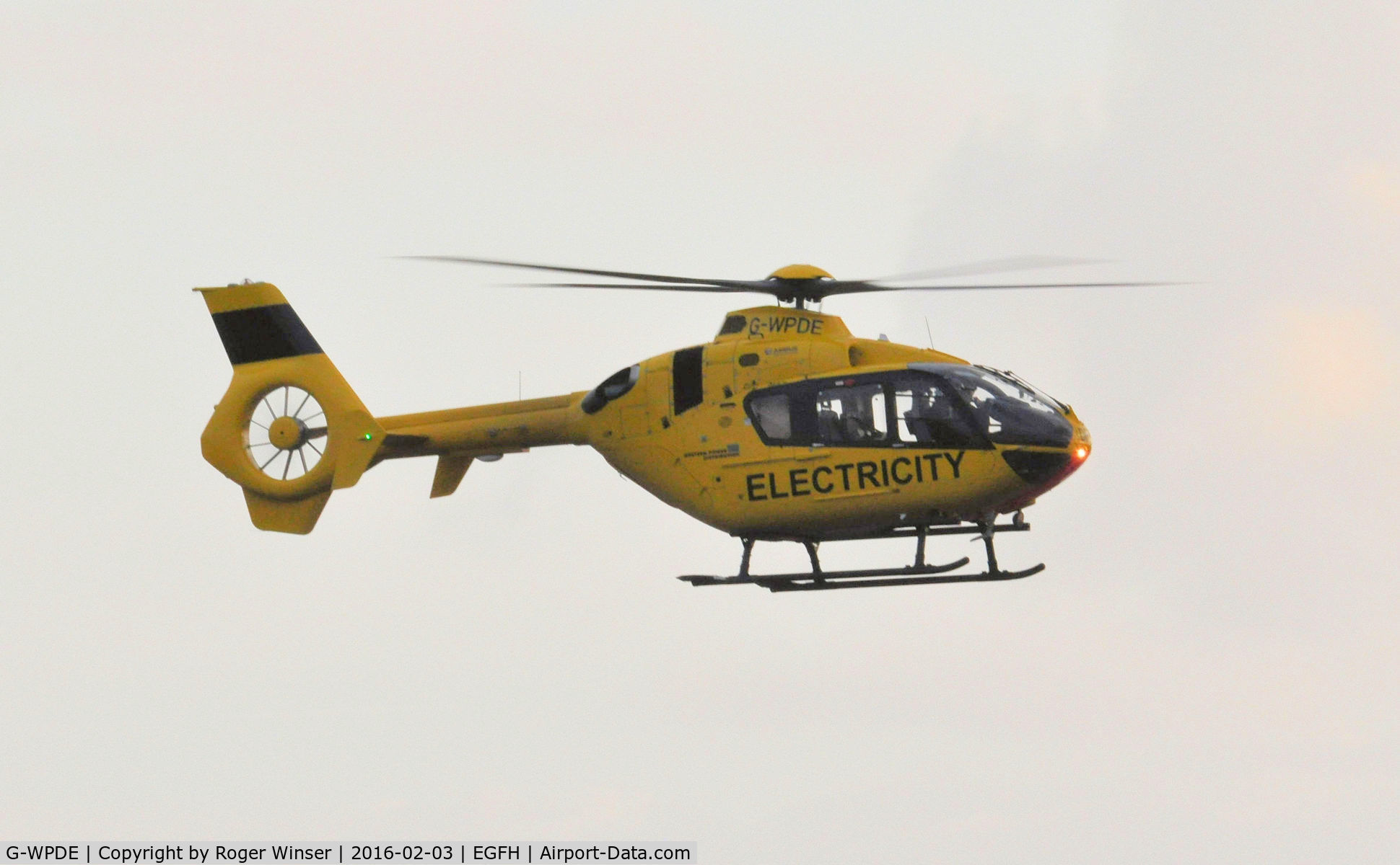 G-WPDE, 2015 Airbus Helicopters EC-135P-2+ C/N 1145, The latest helicopter operated by Western Power Distribution Helicopter Unit.