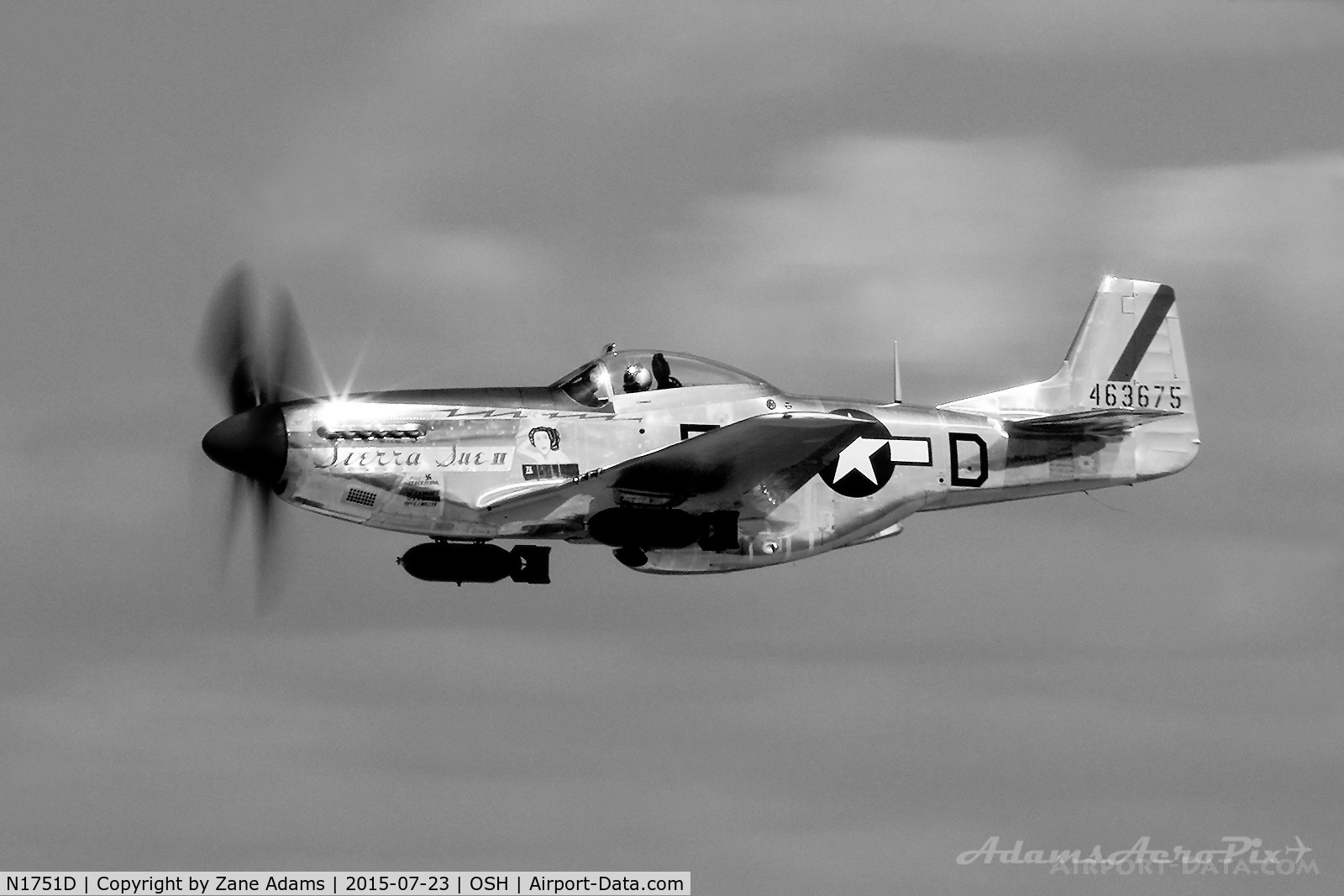 N1751D, 1944 North American P-51D Mustang C/N 122-31401 (44-63675), 2015 EAA AirVenture - Oshkosh, Wisconsin