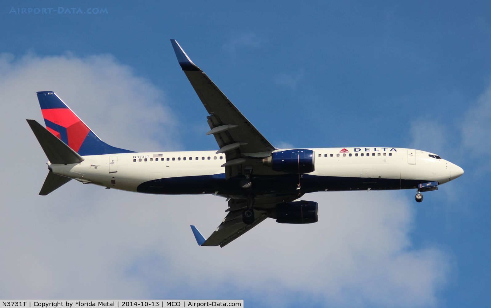 N3731T, 2000 Boeing 737-832 C/N 30775, Delta