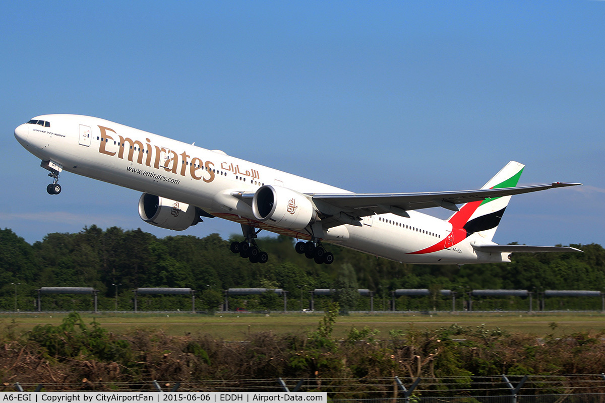 A6-EGI, 2011 Boeing 777-31H/ER C/N 38986, Emirates (UAE/EK)