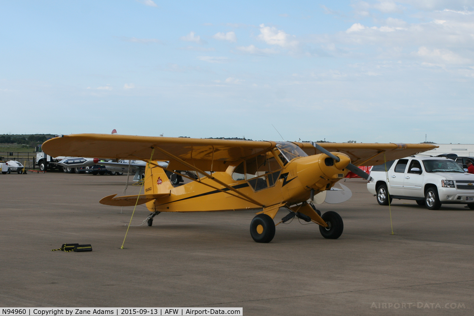 N94960, 1946 Taylorcraft BC12-D C/N 9360, At the 2015 Alliance Airshow - Fort Worth, TX