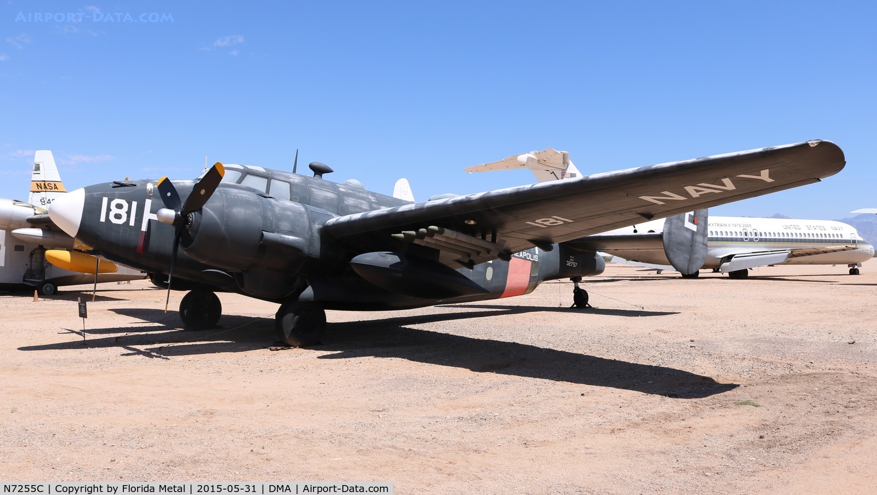 N7255C, 1945 Lockheed PV-2 Harpoon C/N 15-1223, PV-2 Harpoon