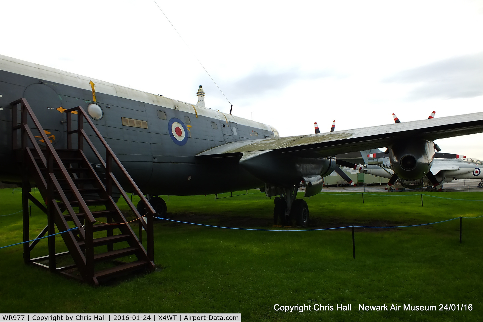 WR977, Avro 716 Shackleton MR.3 C/N Not found WR977, at the Newark Air Museum