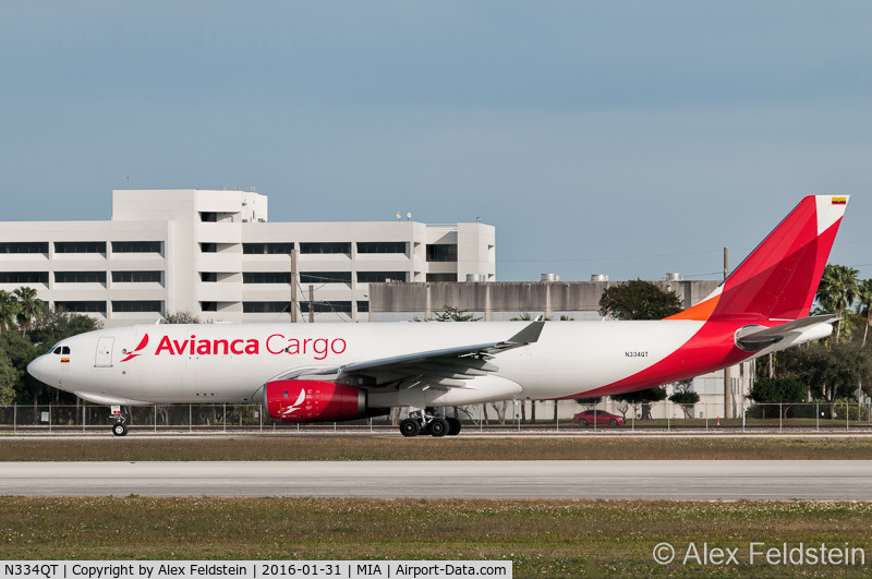 N334QT, 2013 Airbus A330-243F C/N 1448, Miami