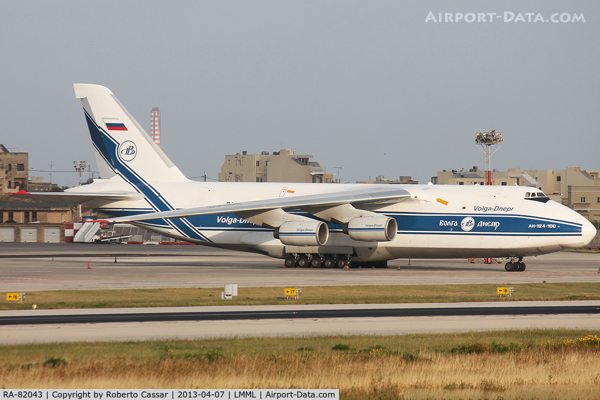 RA-82043, 1990 Antonov An-124-100 Ruslan C/N 9773054155101/0607, Park 9