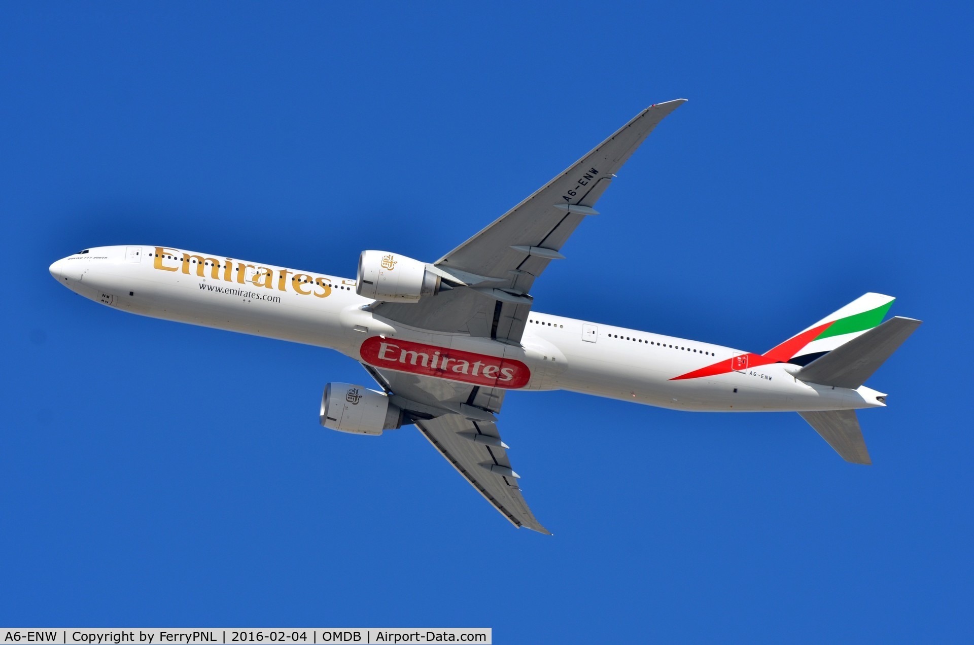 A6-ENW, 2014 Boeing 777-31H/ER C/N 41369, Emirates B773