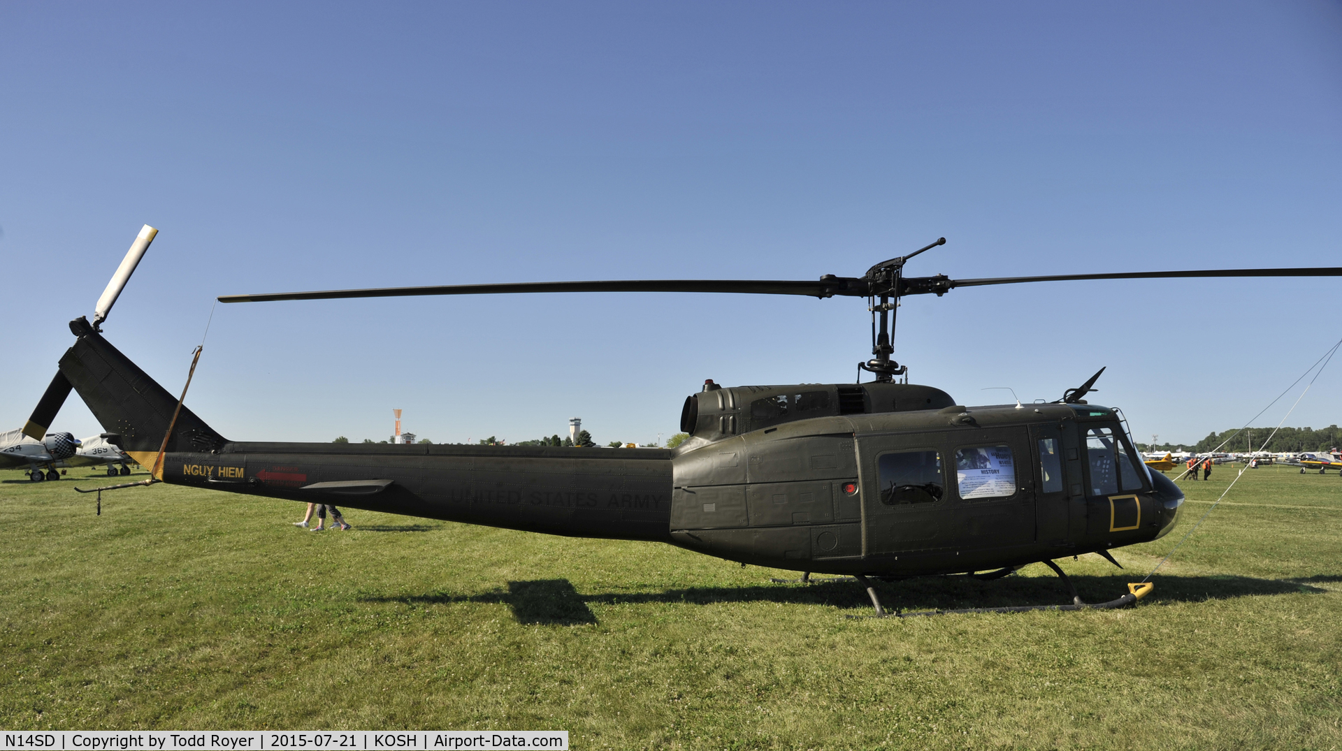 N14SD, 1967 Bell UH-1H Iroquois C/N 4027, Airventure 2015