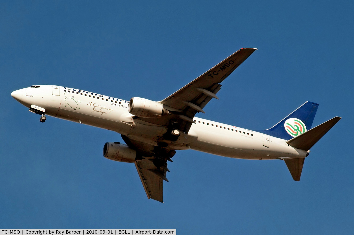 TC-MSO, 2002 Boeing 737-8S3 C/N 29246, Boeing 737-8S3 [29246] (KTHY-Cyprus Turkish Airlines) Home~G 01/03/2010. On approach 27R.