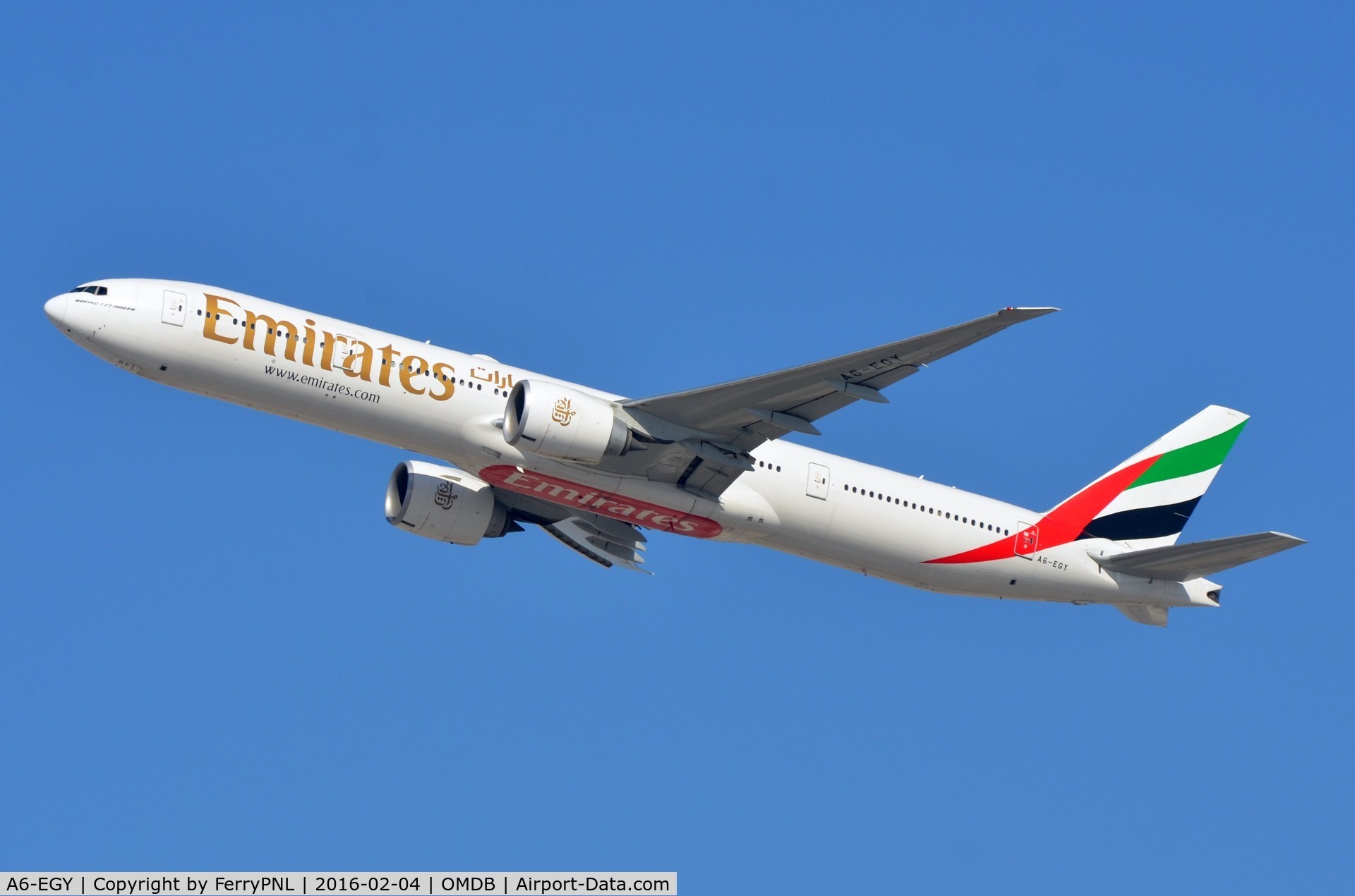 A6-EGY, 2012 Boeing 777-31H/ER C/N 41080, Emirates B773