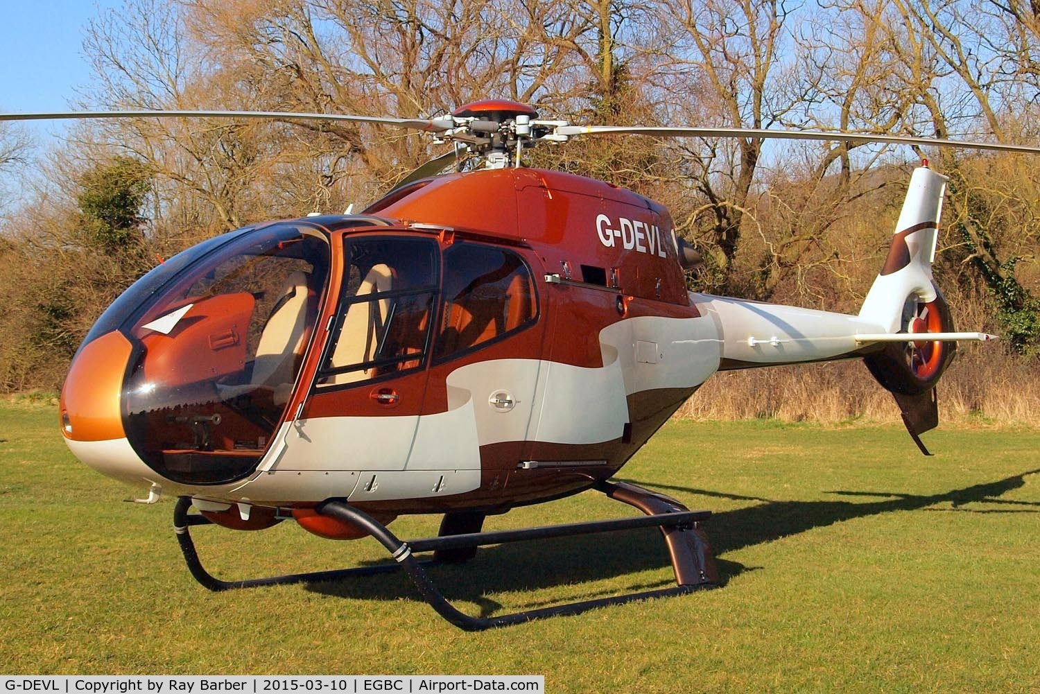G-DEVL, 2001 Eurocopter EC-120B Colibri C/N 1273, Eurocopter EC.120B Colibri [1273] Cheltenham Racecourse~G 10/03/2015