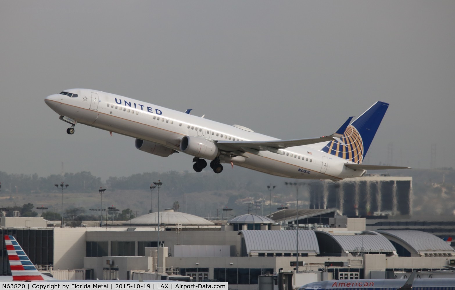 N63820, 2014 Boeing 737-924/ER C/N 43534, United