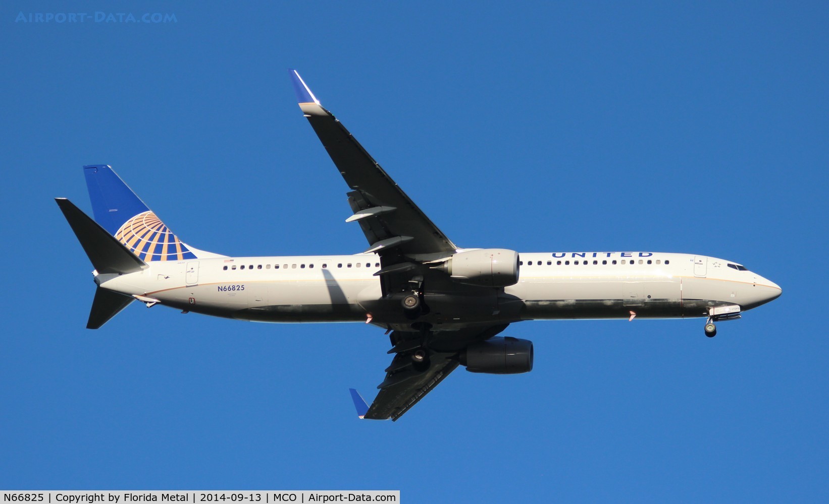 N66825, 2014 Boeing 737-924/ER C/N 42748, United
