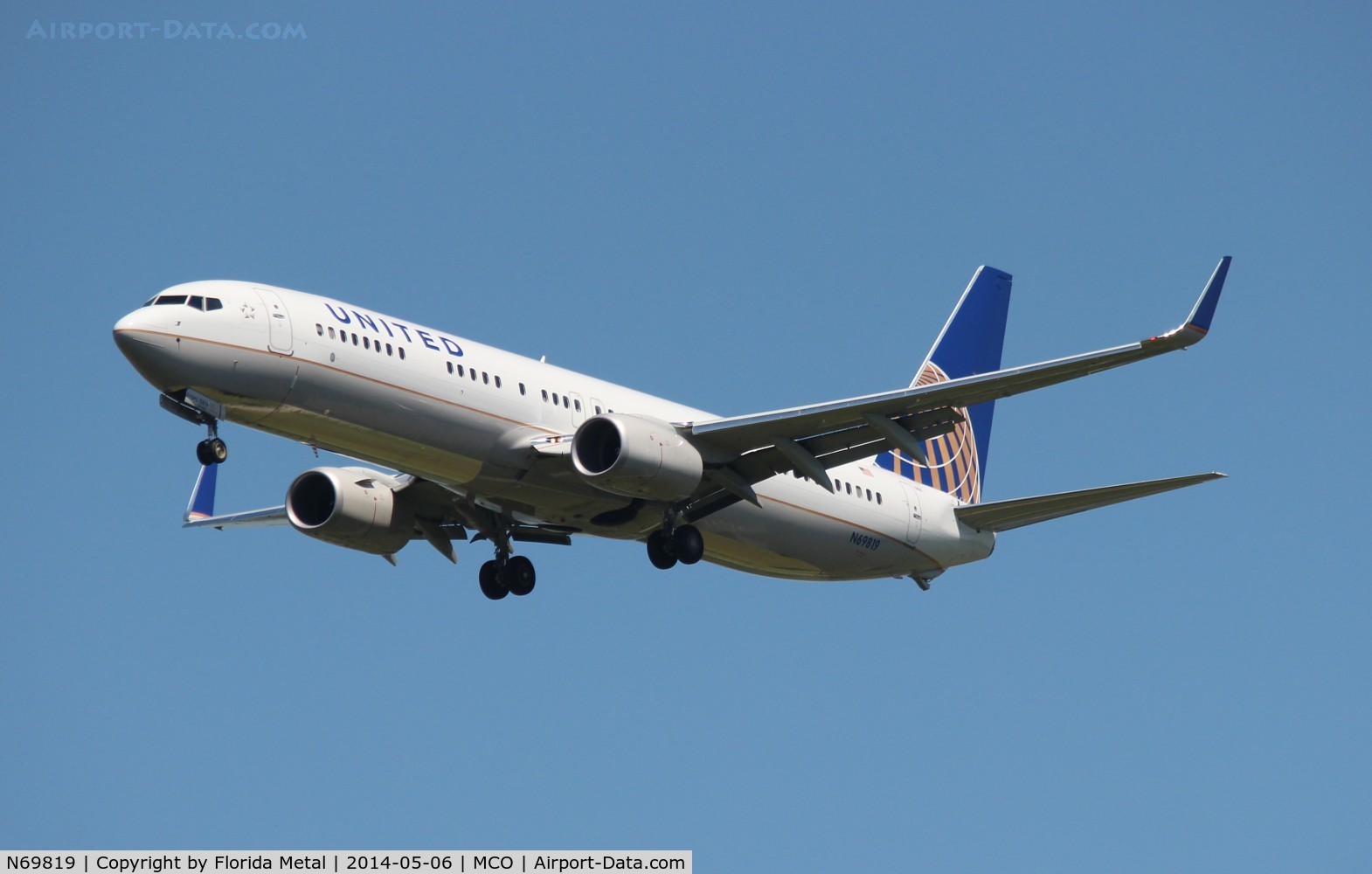 N69819, 2014 Boeing 737-924/ER C/N 43533, United