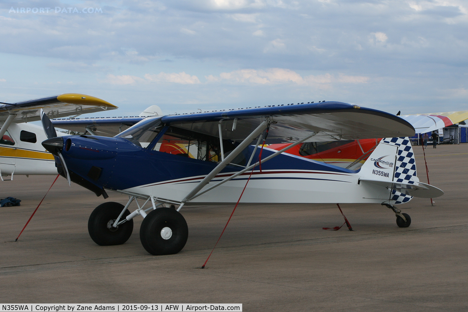 N355WA, 2015 Cub Crafters, Inc. CC-11-160 C/N CC11-00355, 2015 Alliance Airshow - Fort Worth, TX