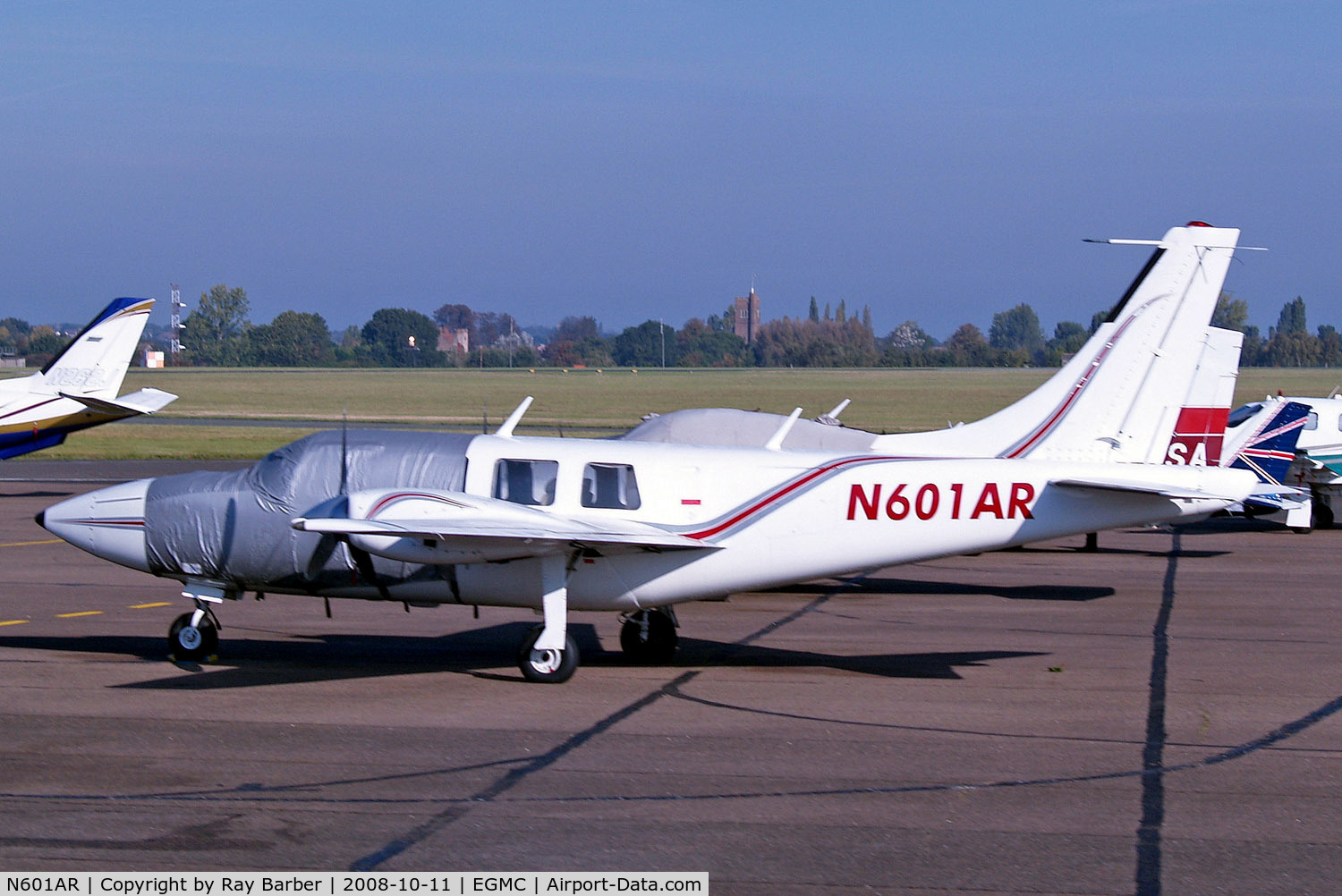 N601AR, 1979 Piper Aerostar 601P C/N 61P05697963247, Piper PA-60-601P Aerostar [61P-0569-7963247] (Southern Aircraft Consultancy) Southend~G 11/10/2008