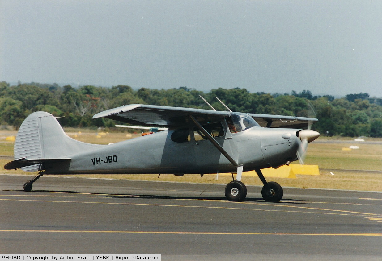 VH-JBD, 1949 Cessna 170A C/N 19066, VH-JBD Bankstown NSW c.1989
