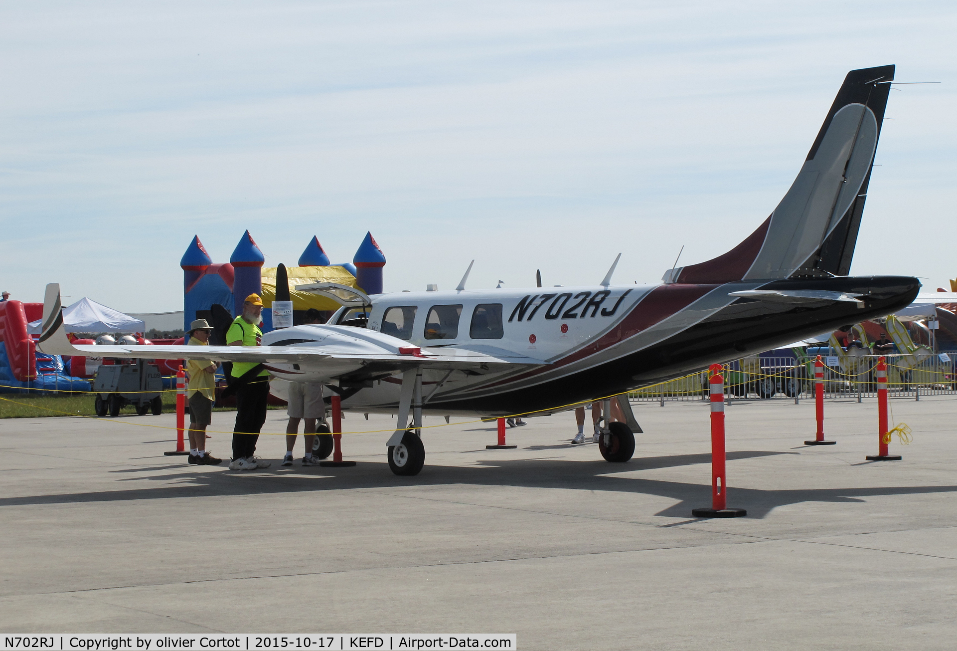 N702RJ, Piper PA-60-700P C/N 60-8423011, Wings over Houston 2015