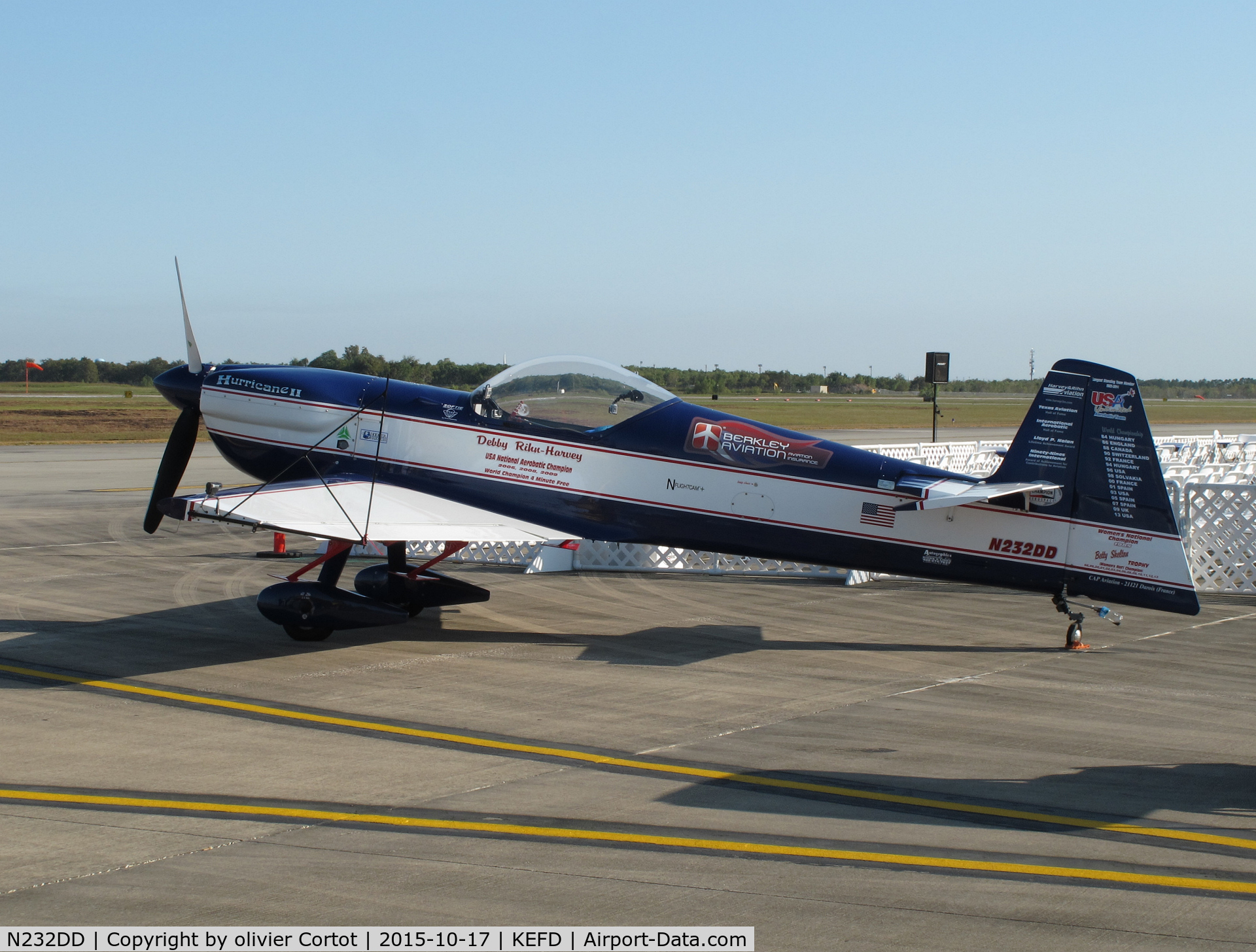 N232DD, 2000 Mudry CAP-232 C/N 24, Wings over Houston 2015