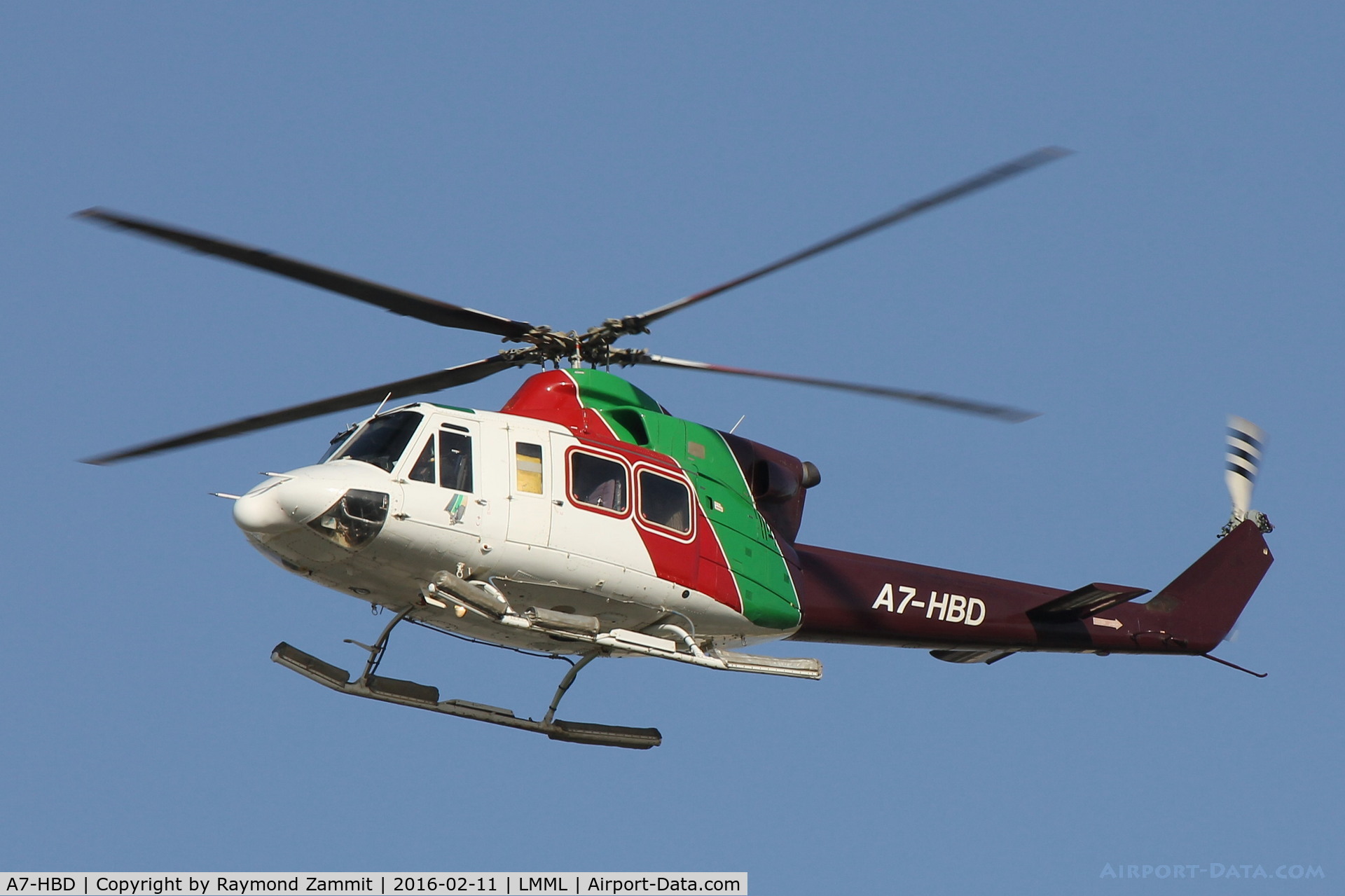 A7-HBD, Bell 412EP C/N 36088, Bell412 A7-HBD Gulf Helicopters