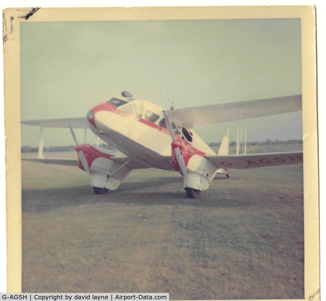 G-AGSH, 1945 De Havilland DH-89A Dominie/Dragon Rapide C/N 6884, Weston