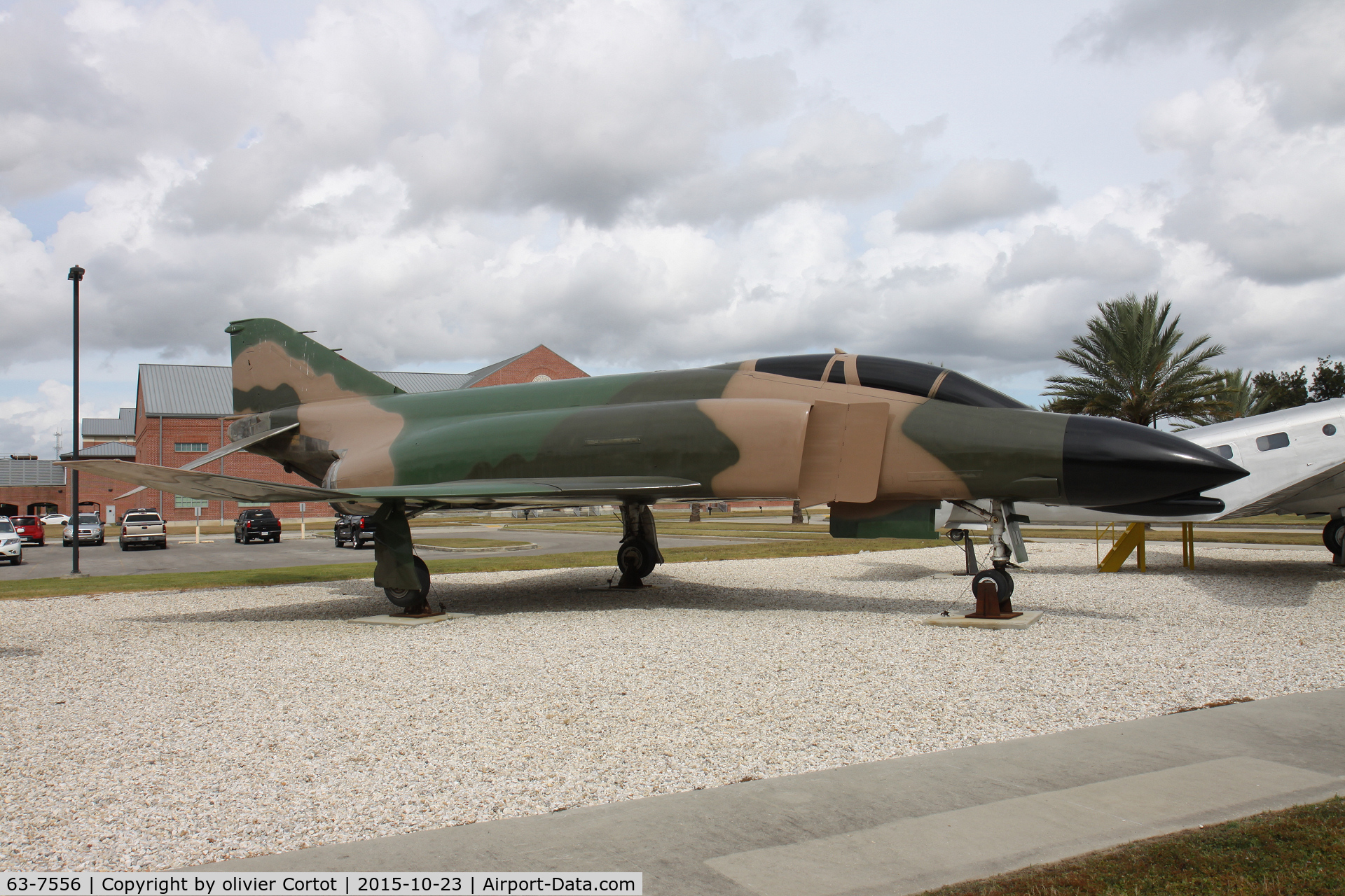 63-7556, 1963 McDonnell F-4C Phantom II C/N 593, due to Katrina, new paint on this F-4
