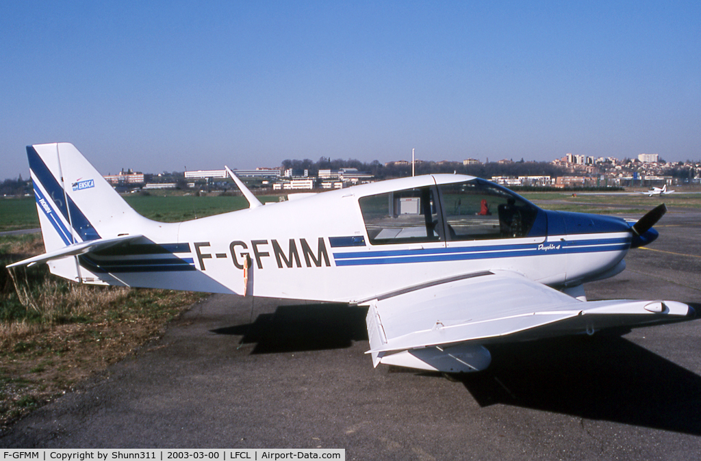 F-GFMM, Robin DR-400-140B Major C/N 1451, Parked at the ENSICA Airclub