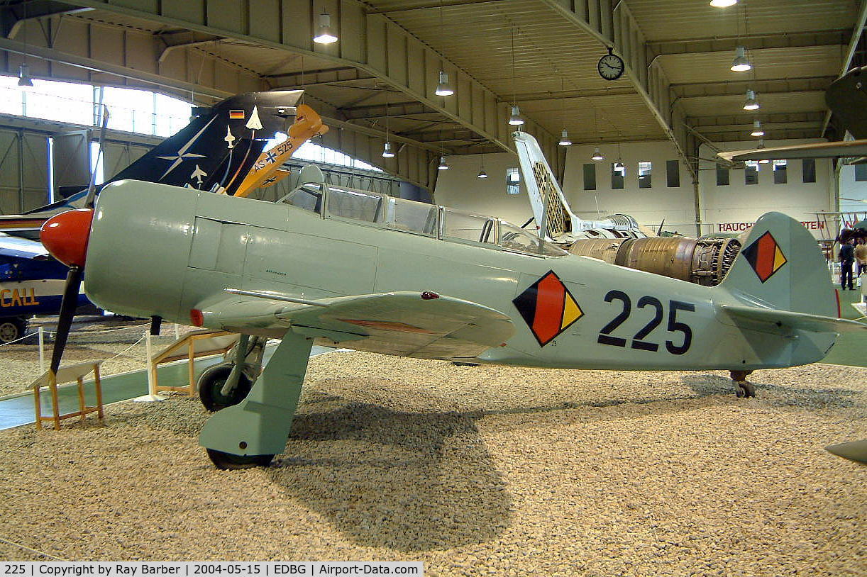 225, Yakovlev Yak-11 C/N 68203, Yakovlev Yak-11 [72232] (Ex East German Air Force) Berlin-Gatow~D 15/05/2004