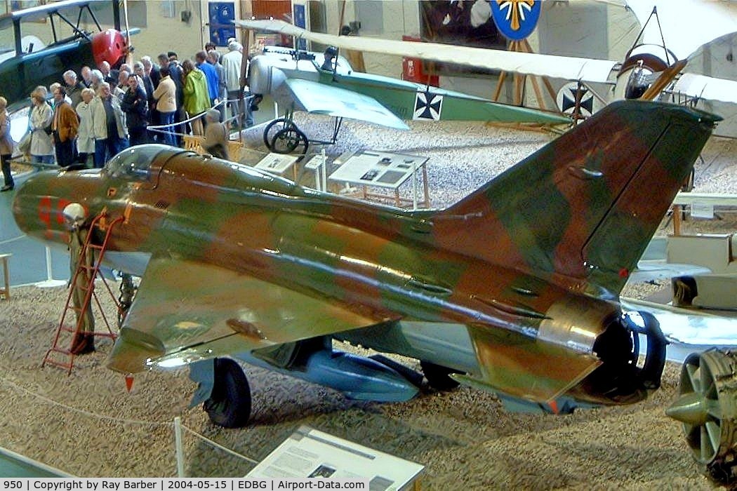 950, 1965 Mikoyan-Gurevich MiG-21PFM C/N 761402, Mikoyan-Gurevich MiG-21 PFM [761402] (Ex German Air Force) Berlin-Gatow~D 15/05/2004