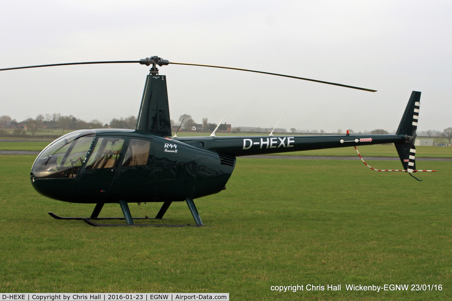 D-HEXE, 2007 Robinson R44 Raven II C/N 11711, at Wickenby