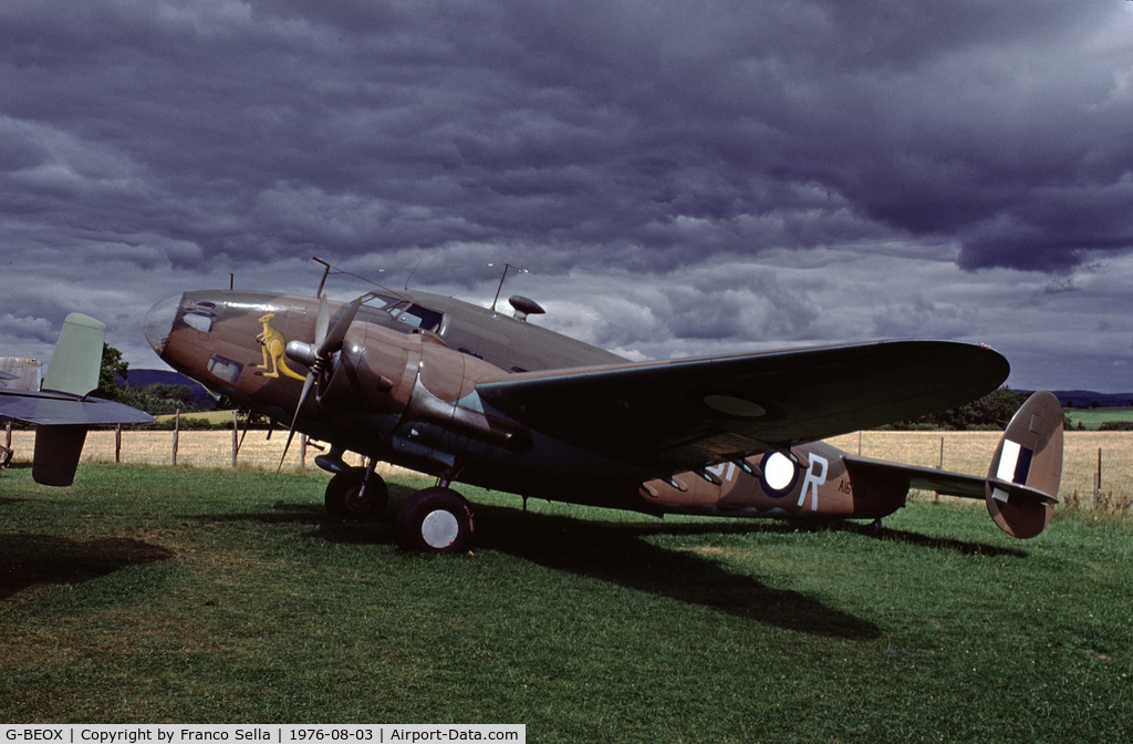 G-BEOX, Lockheed Hudson IV C/N 6464, RAAF Lockheed Hudson Mk.IIIA A16-199. This aircraft is currently on display at the RAF Museum, Hendon