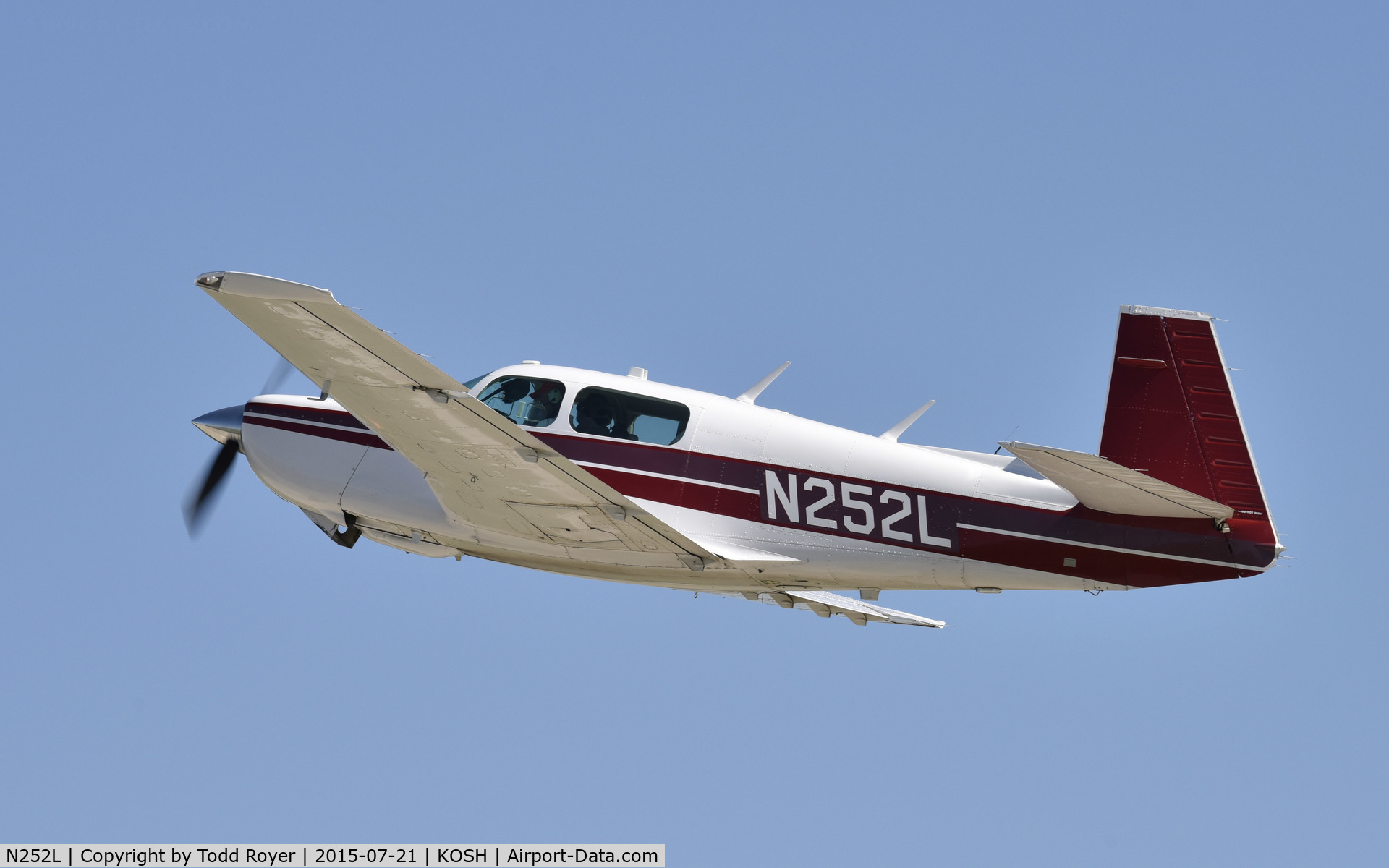 N252L, 1986 Mooney M20K C/N 25-1019, Airventure 2015