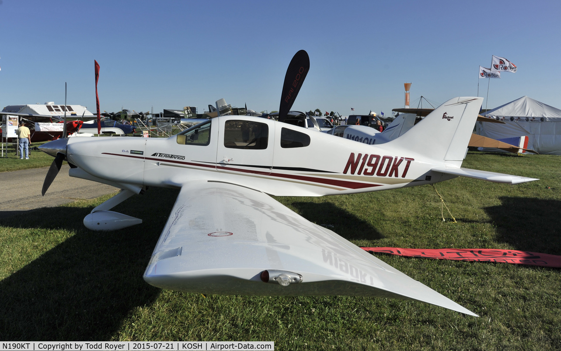 N190KT, 2003 Team Tango Foxtrot C/N F003, Airventure 2015